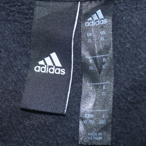 Adidas Men's Black XL Crew Neck Pullover Sports Sweatshirt