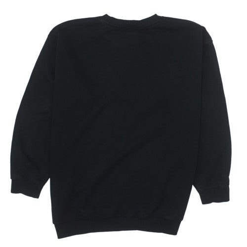 Nike Boys Black XL Sweatshirt Crew Neck Pullover 156-166cm Excellent