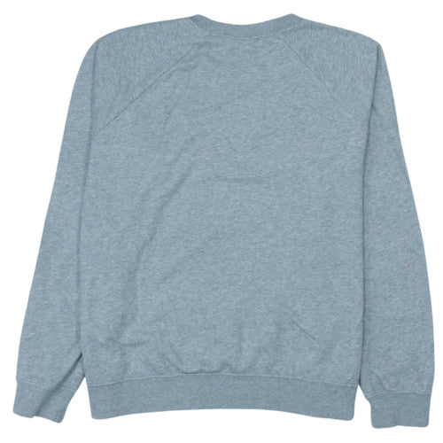 Nike Men's Grey XL Crew Neck Pullover Sweatshirt Graphic Logo