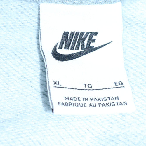 Nike Men's Grey XL Crew Neck Pullover Sweatshirt Graphic Logo