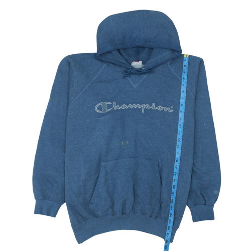 Champion Men's Blue XL Pullover Hoodie Classic Logo Sweatshirt