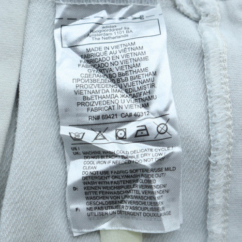 Reebok Men’s White Full Zip UFC Hoodie Size S Lightweight Sportswear