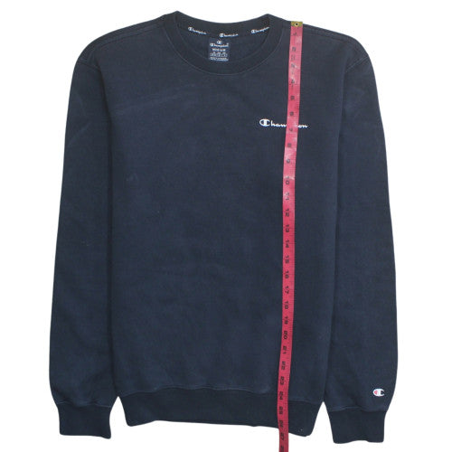 Champion Men’s Black Medium Crew Neck Pullover Sweatshirt