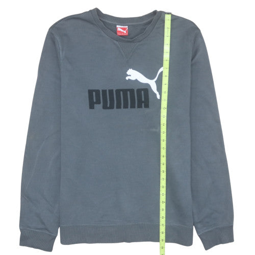 Puma Men's Grey XL Crew Neck Pullover Sweatshirt