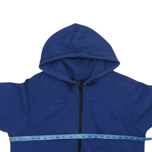 Carhartt Men's Blue Full Zip Hoodie Size L Heavyweight Cotton