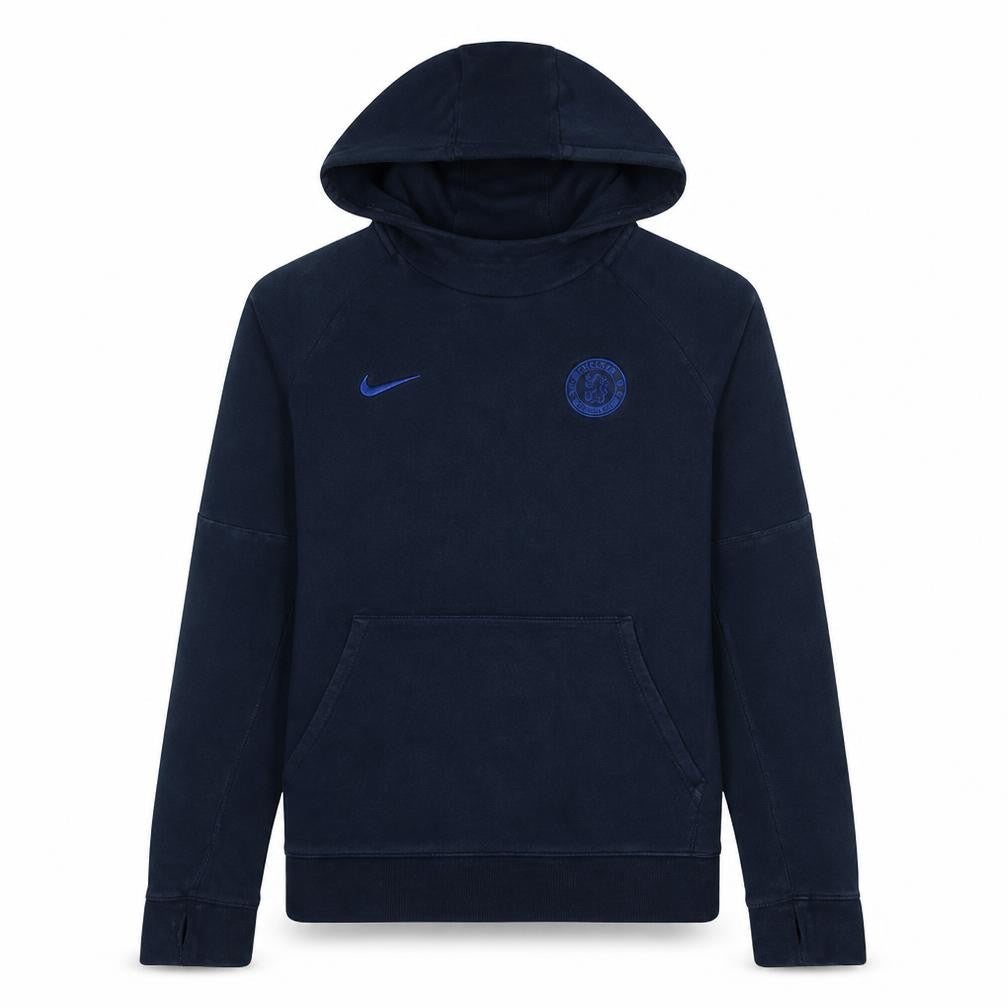 Nike Boys Navy Blue Chelsea FC Pullover Hoodie Size 12-13 Years
