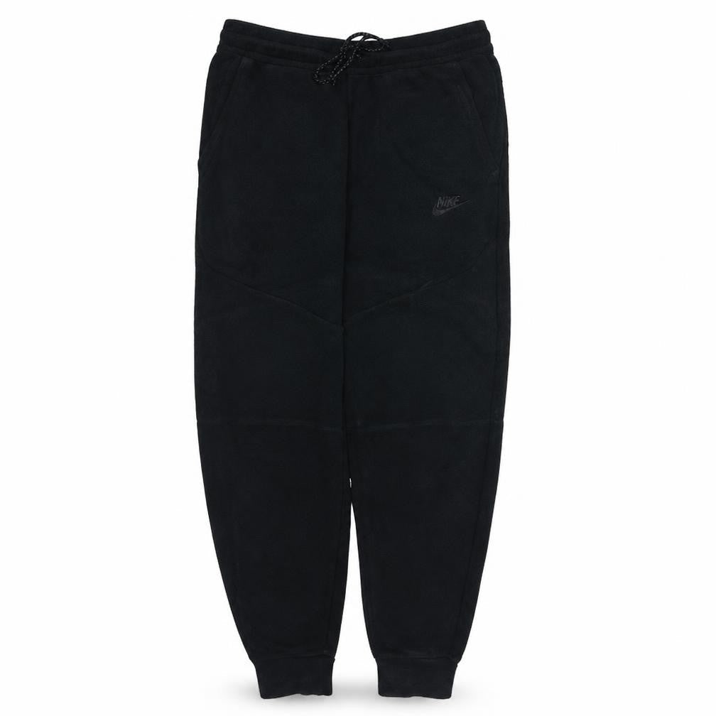 Nike Men's Black Small Fleece Jogger Sweatpants Drawstring Waist