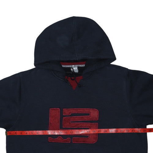 Nike Men’s Black Pullover Hoodie L Logo Fleece Sportswear
