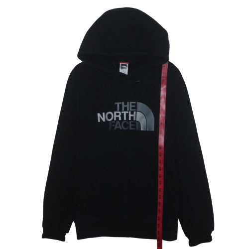 The North Face Men's Black Pullover Hoodie Size S Logo Fleece Sweatshirt