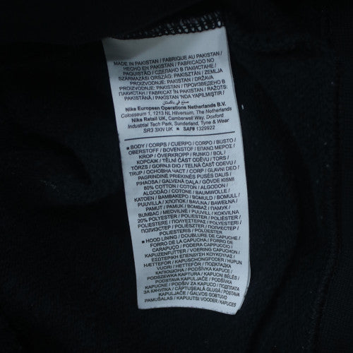 Nike Mens Black XL Pullover Hoodie Fleece Sportswear