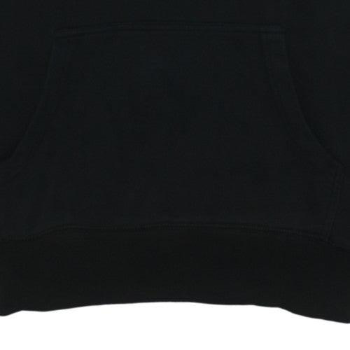 Champion Men’s Black Pullover Hoodie L Logo Fleece Sweatshirt