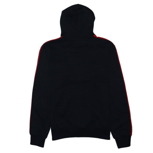 Nike Men's Red & Black Pullover Hoodie M Fleece Logo Sportswear