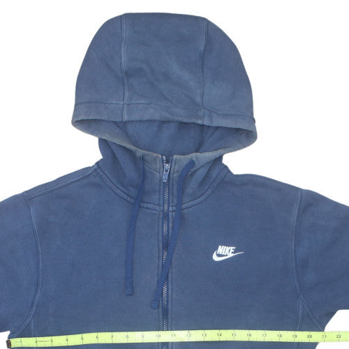 Nike Men’s Blue XS Full Zip Fleece Hoodie Sweatshirt