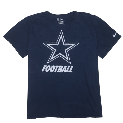 Nike Men's Blue 2XL NFL Training Football Athletic T-Shirt
