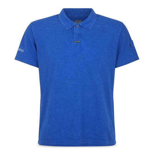 Quiksilver Men’s Blue XL Cotton Short Sleeve Polo Shirt