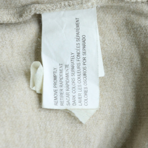 Chaps Men’s Beige 1/4 Zip Mock Neck Pullover Sweatshirt L