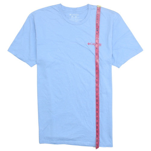 Columbia Men's Blue XL Short Sleeve Graphic Outdoor T-Shirt