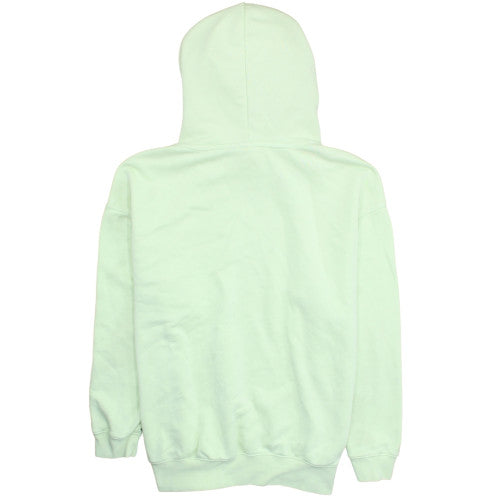 Nike Womens Green Pullover Hoodie Size L Cotton Blend Sweatshirt