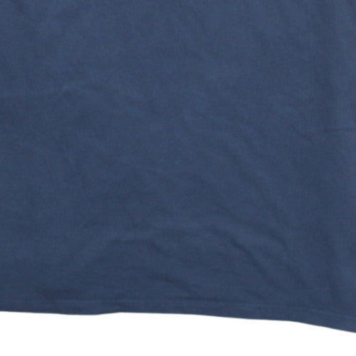 Tommy Hilfiger Men's Blue XL Denim Logo Short Sleeve T-Shirt