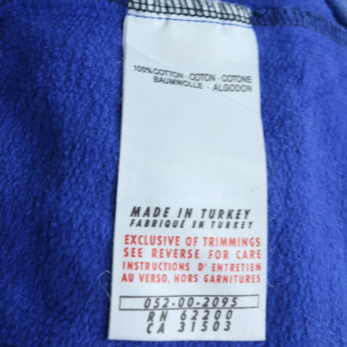 Puma Men's Blue Full Zip Hoodie Eintracht Volleyball S 100% Cotton