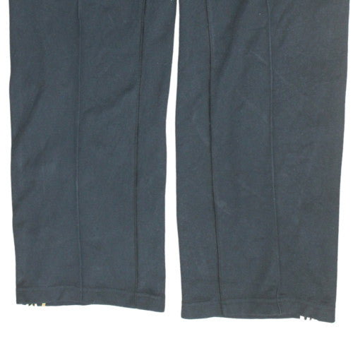 Umbro Men's Black L Fleece Track Pants with Side Stripe