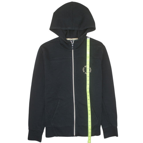 Hugo Boss Men's Black Full Zip Hoodie Size M Classic Logo