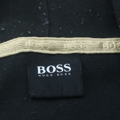 Hugo Boss Men's Black Full Zip Hoodie Size M Classic Logo