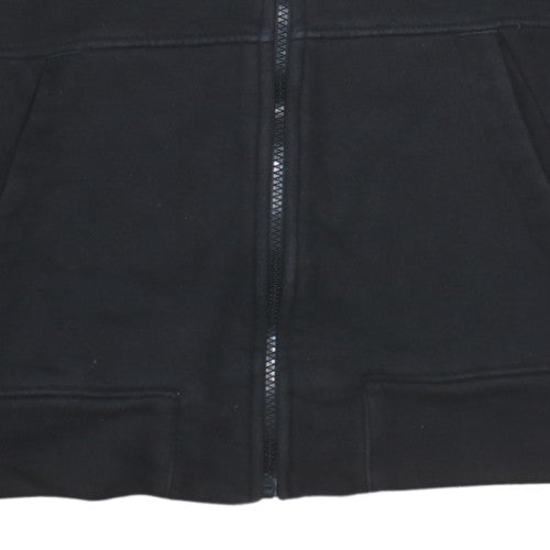 Nike Mens Black Full Zip Hoodie L Sportswear Fleece Sweatshirt