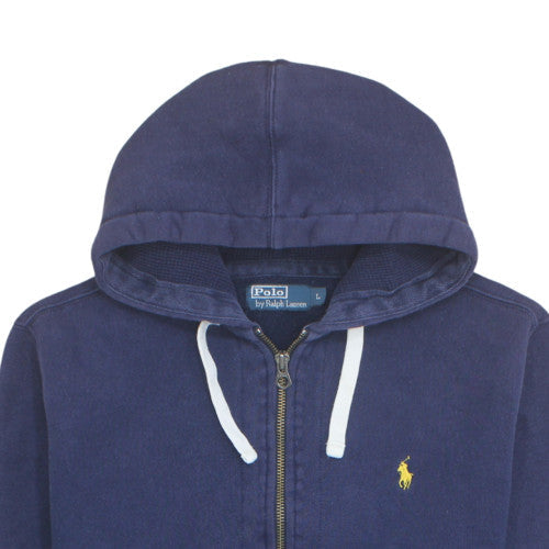 Polo Ralph Lauren Men's Blue Full Zip Hoodie Size L