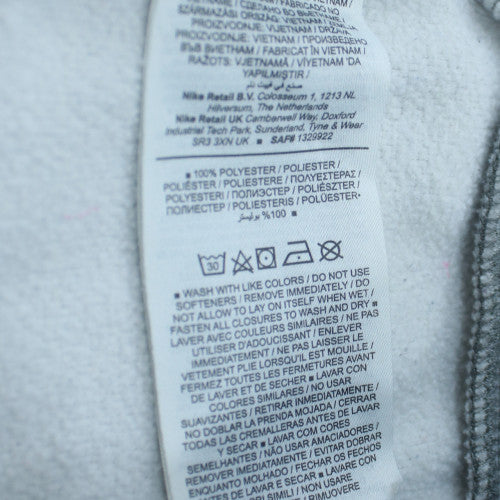 Nike Men's Grey Full Zip Therma-Fit Hoodie L Regular Fleece