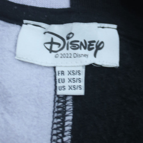 Disney Women's Black & Lilac Colourblock Pullover Sweatshirt XS/S