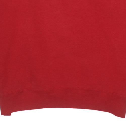 Russell Athletic Men Red XL Pullover Sweatshirt Vintage Crew Neck