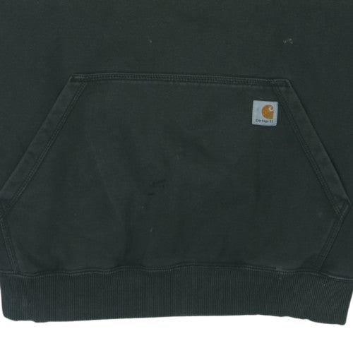 Carhartt Men's Green 2XL Pullover Hoodie Original Fit Heavyweight