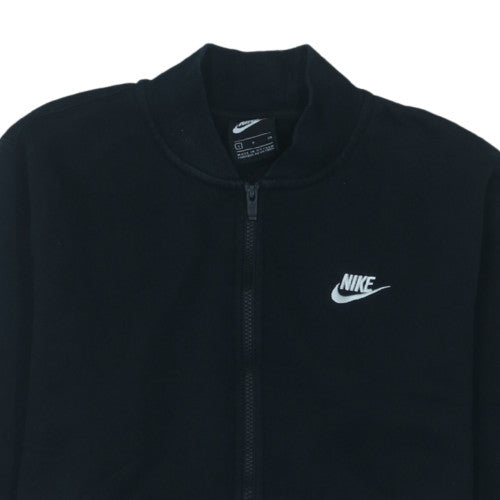 Nike Men's Black Full Zip Sweatshirt S Regular Fit Fleece