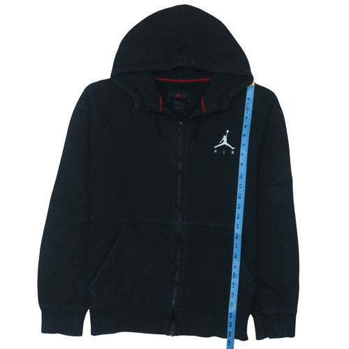 Jordan Men's Black Full Zip Hoodie L Fleece Sportswear