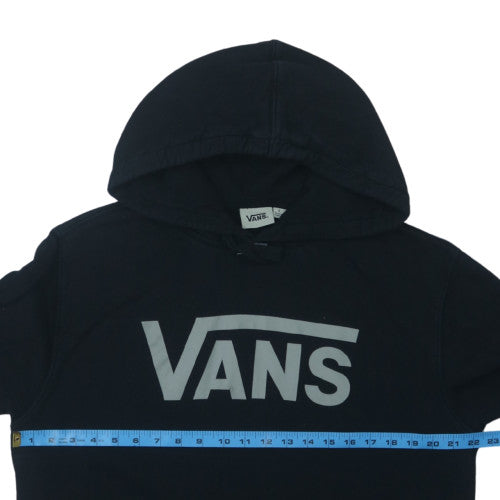 Vans Mens Black Pullover Hoodie L Regular Fit Fleece Skate Style