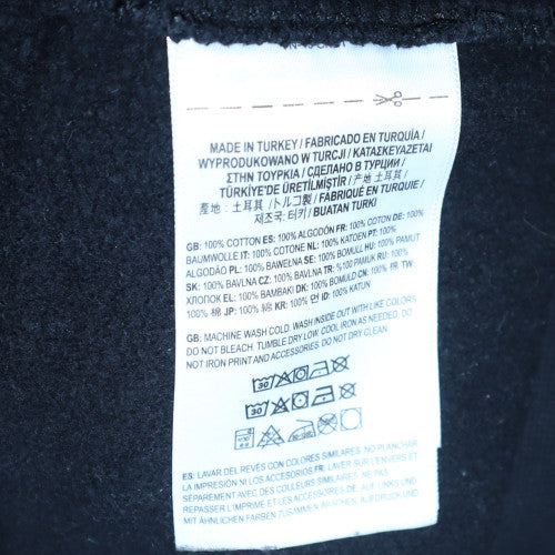 Vans Mens Black Pullover Hoodie L Regular Fit Fleece Skate Style