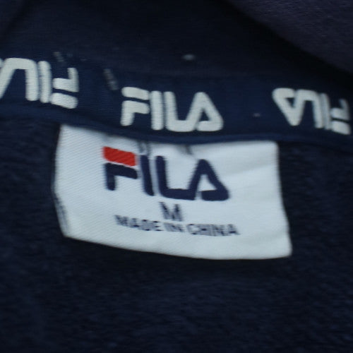 Fila Men's Multicoloured M Pullover Hoodie Logo Fleece