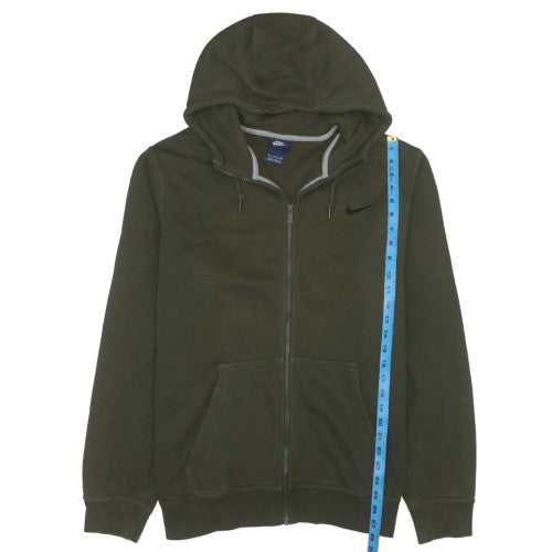 Nike Men’s Green Full Zip Hoodie XL Fleece Sportswear