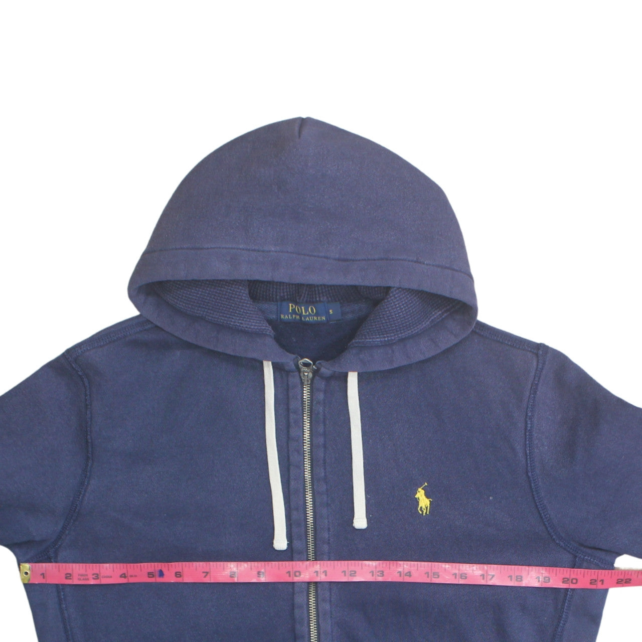 Polo Ralph Lauren Men's Blue Full Zip Hoodie Size S