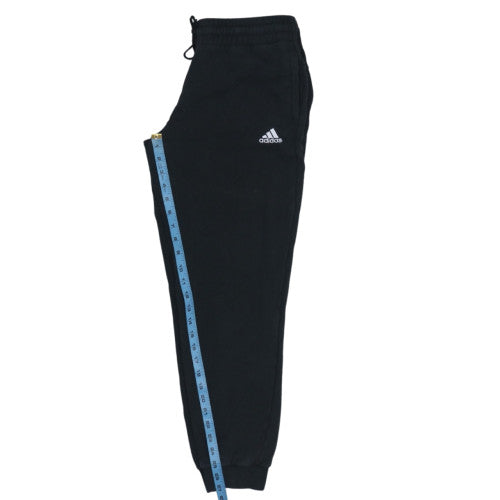 Adidas Womens Black Jogger Trousers M Cotton Blend Sportswear