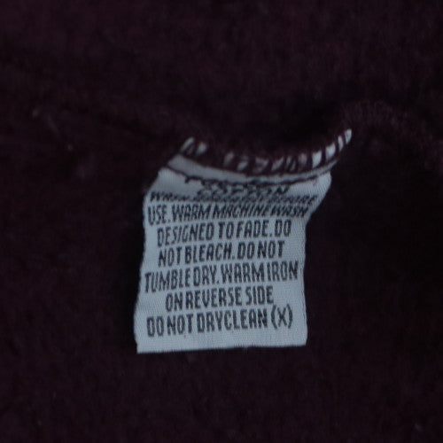 Piping Hot Women's Purple Pullover Hoodie Size 16 Graphic Print