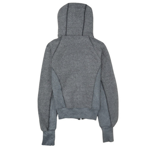 Lululemon Women’s Grey Full Zip Hoodie Size M Nylon Blend Activewear