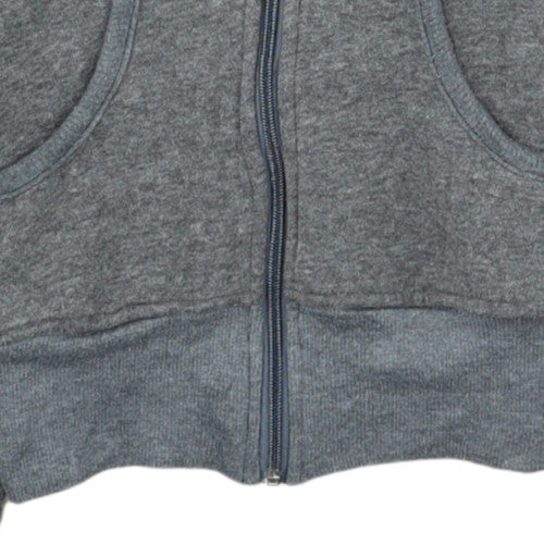 Lululemon Women’s Grey Full Zip Hoodie Size M Nylon Blend Activewear