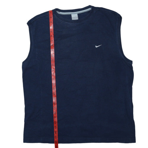 Nike Men’s Blue Sleeveless Tank Top XL Regular Fit