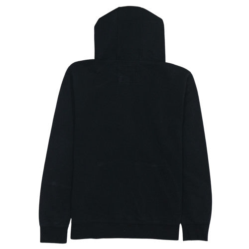 Quiksilver Mens Black Pullover Hoodie L Fleece Surf Style
