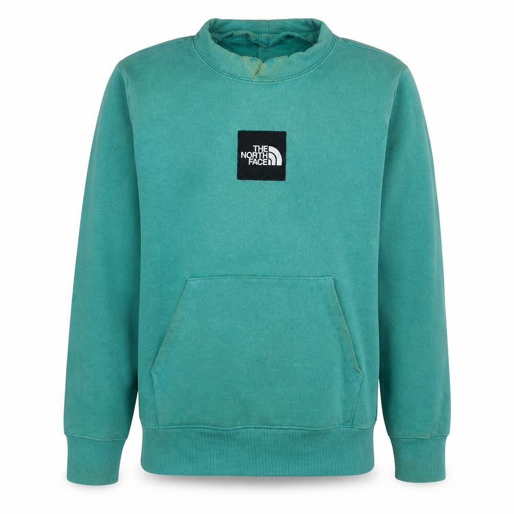The North Face Mens Green Pullover Crew Neck Sweatshirt M