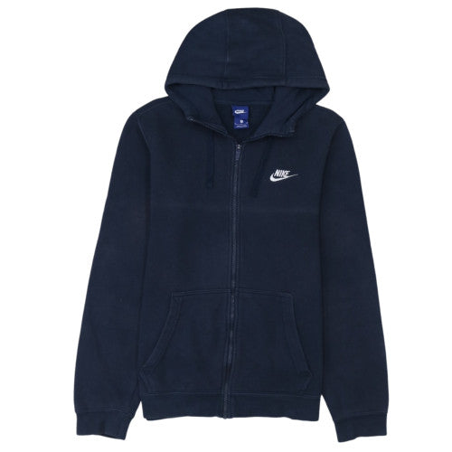Nike Men's Blue Full Zip Hoodie Size S Fleece Sportswear