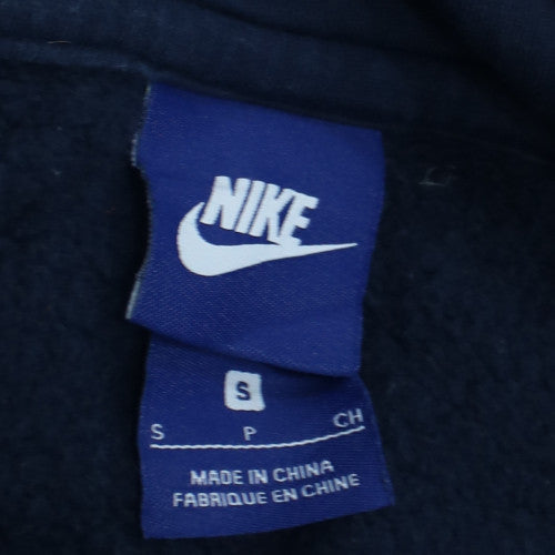 Nike Men's Blue Full Zip Hoodie Size S Fleece Sportswear