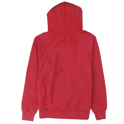 Champion Womens Red Reverse Weave Pullover Hoodie Size M